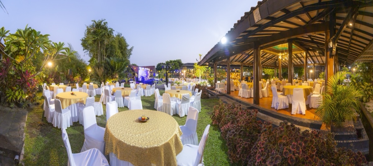 Taman Ayodya — venue pernikahan outdoor di Tasneem Hotel Malioboro